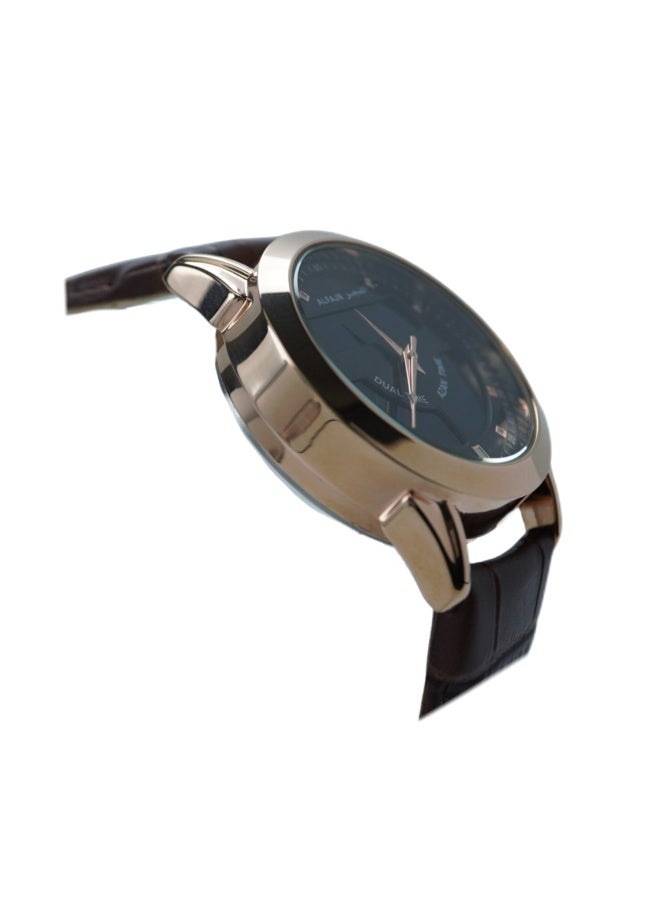 Luxury Luxury Brown Leather Men's Watch WA-10RBL - Image 3